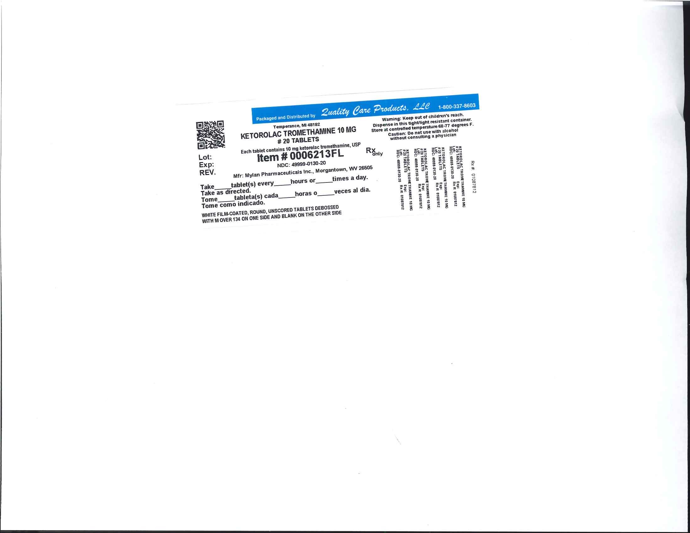 Ketorolac Tromethamine